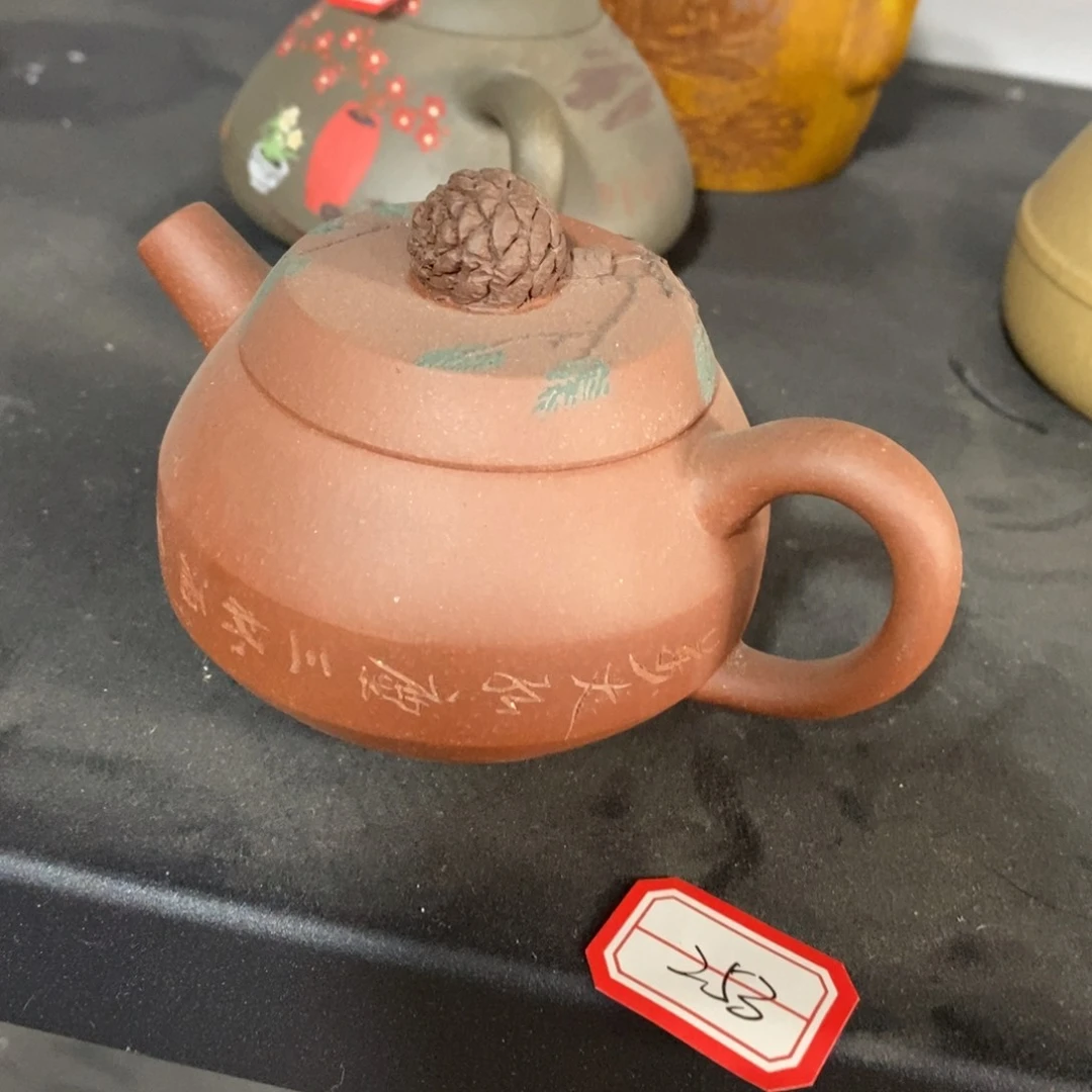 茶壶紫泥原矿手工169