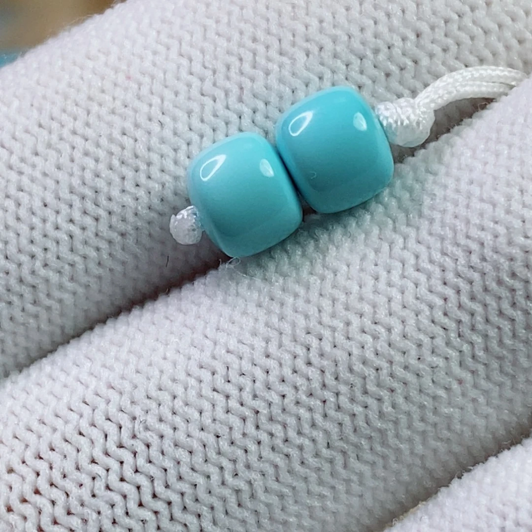 绿松石未镶嵌珠宝奇石6.3mm