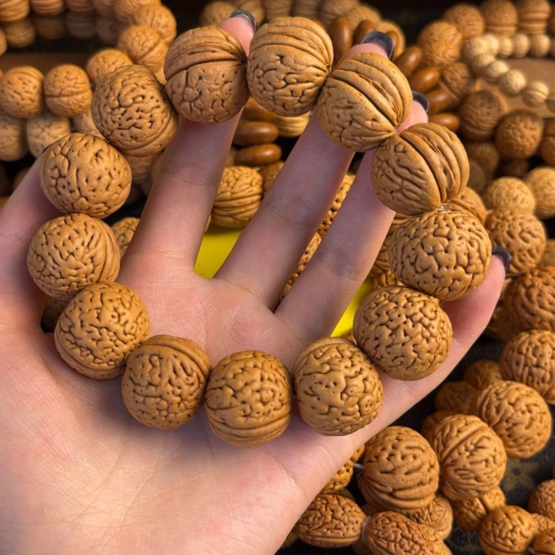 文玩核桃手串B***T野生大肌肉