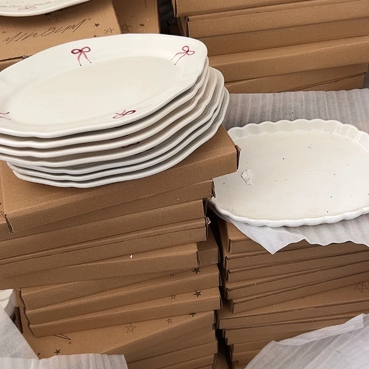 瓷片默认瑕疵商品蝴蝶结8