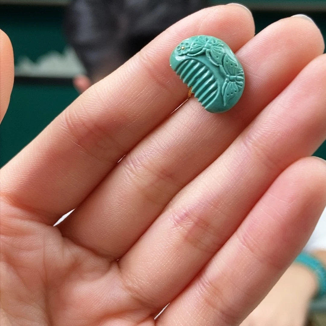 未镶嵌绿松石挂件