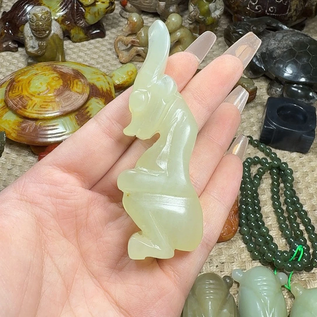 白玉菩提吊坠挂件