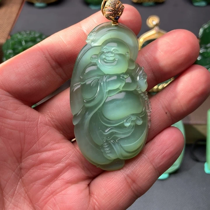 和田玉挂件未镶嵌