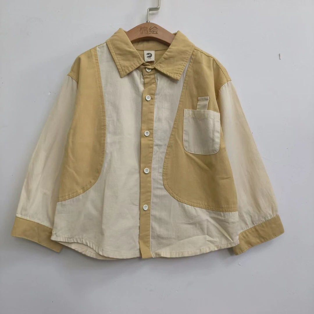 儿童梭织长袖衬衫51d5067