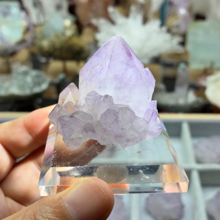 未镶嵌水晶摆件仙人掌