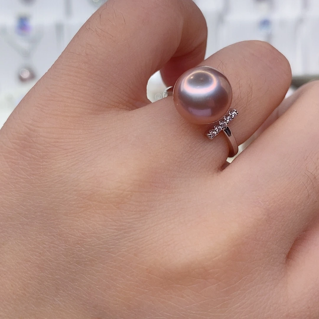 未镶嵌戒指淡水珍珠