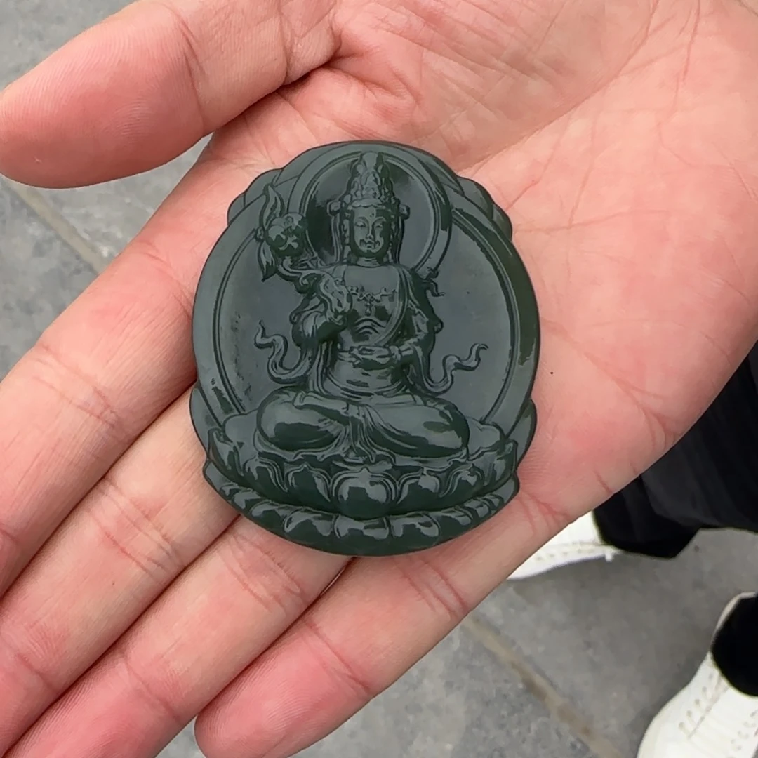 未镶嵌手链和田玉双面工