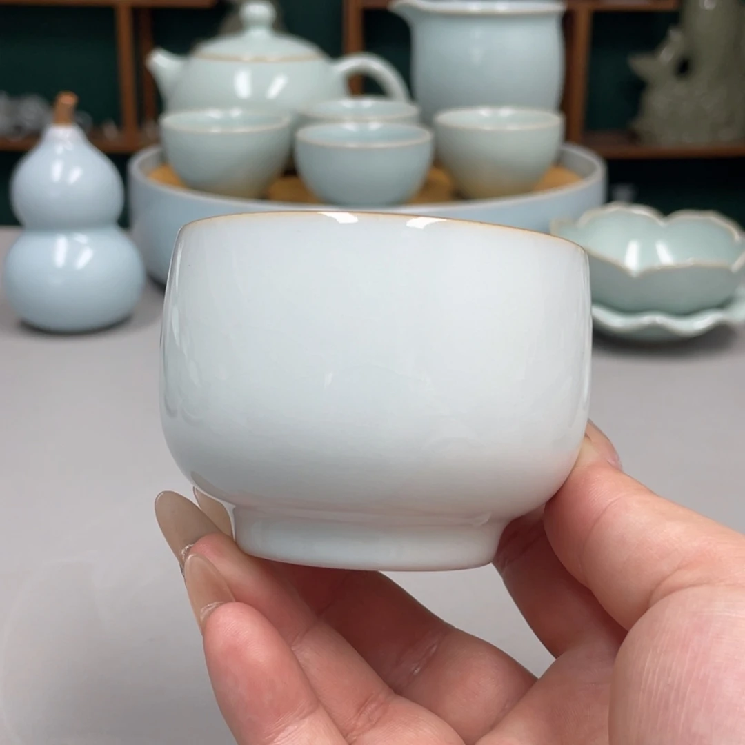 瓷手工罗汉杯微瑕赵琳老师