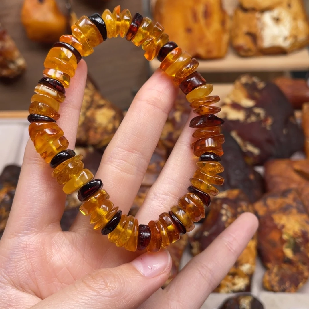 琥珀未镶嵌珠宝奇石