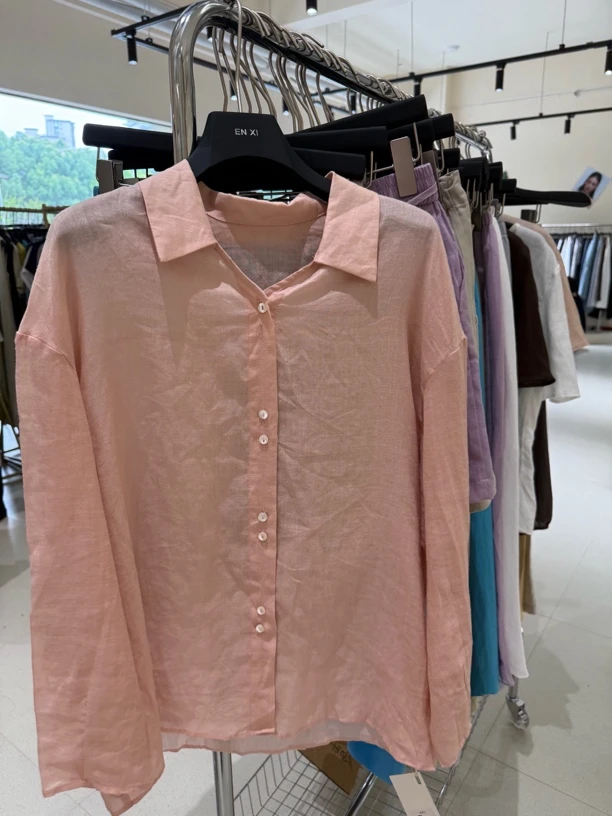 恩熙·夏季韩版新款侧系扣防晒开衫7626