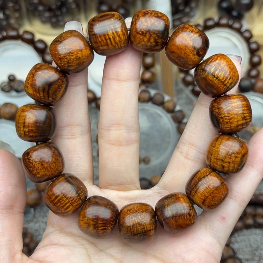 贡木印尼15/16橘油龙鳞