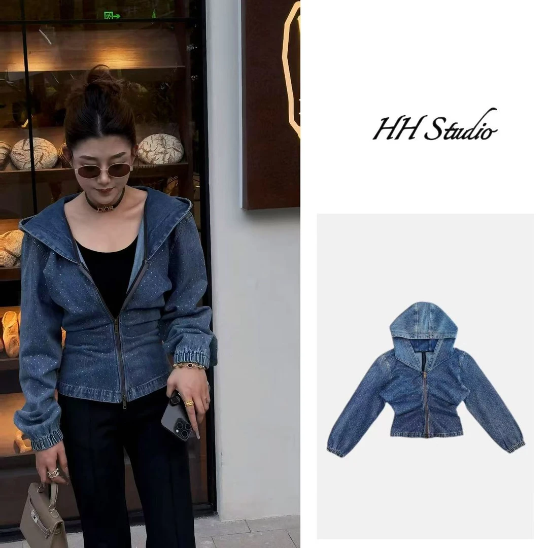 2025年新款百搭显瘦牛仔外套