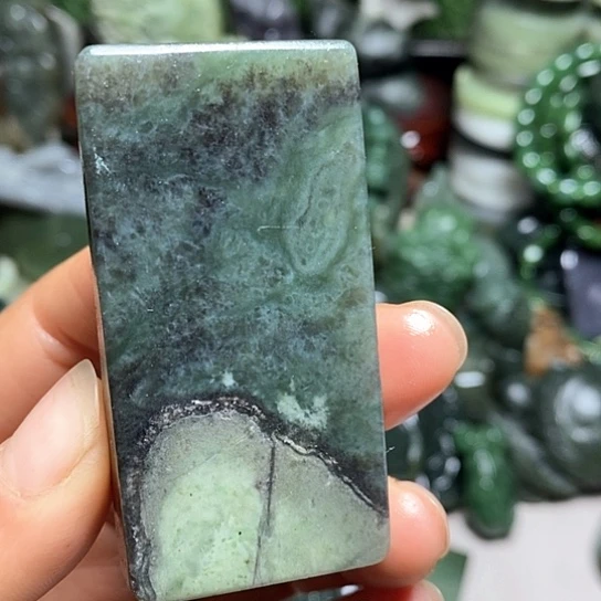 未镶嵌和田玉（糖玉）珠宝半成品