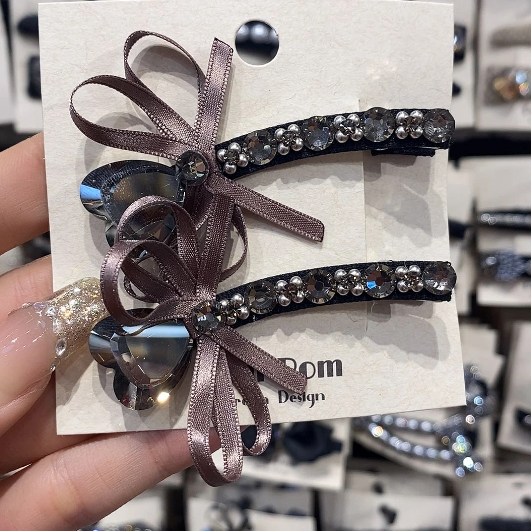 皮质铁合金弯弯鸭嘴夹