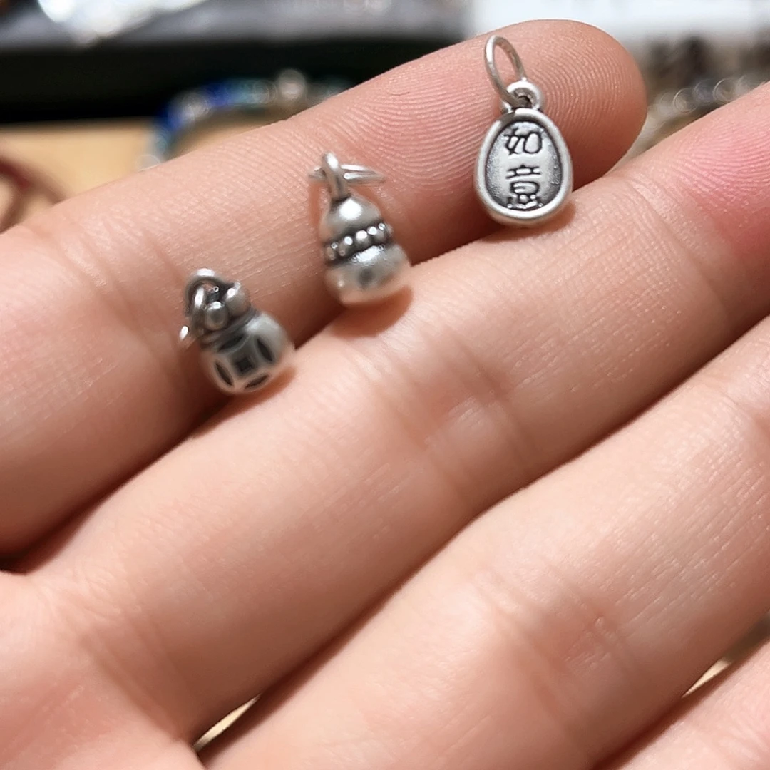 吊坠足银珐琅三件套0013