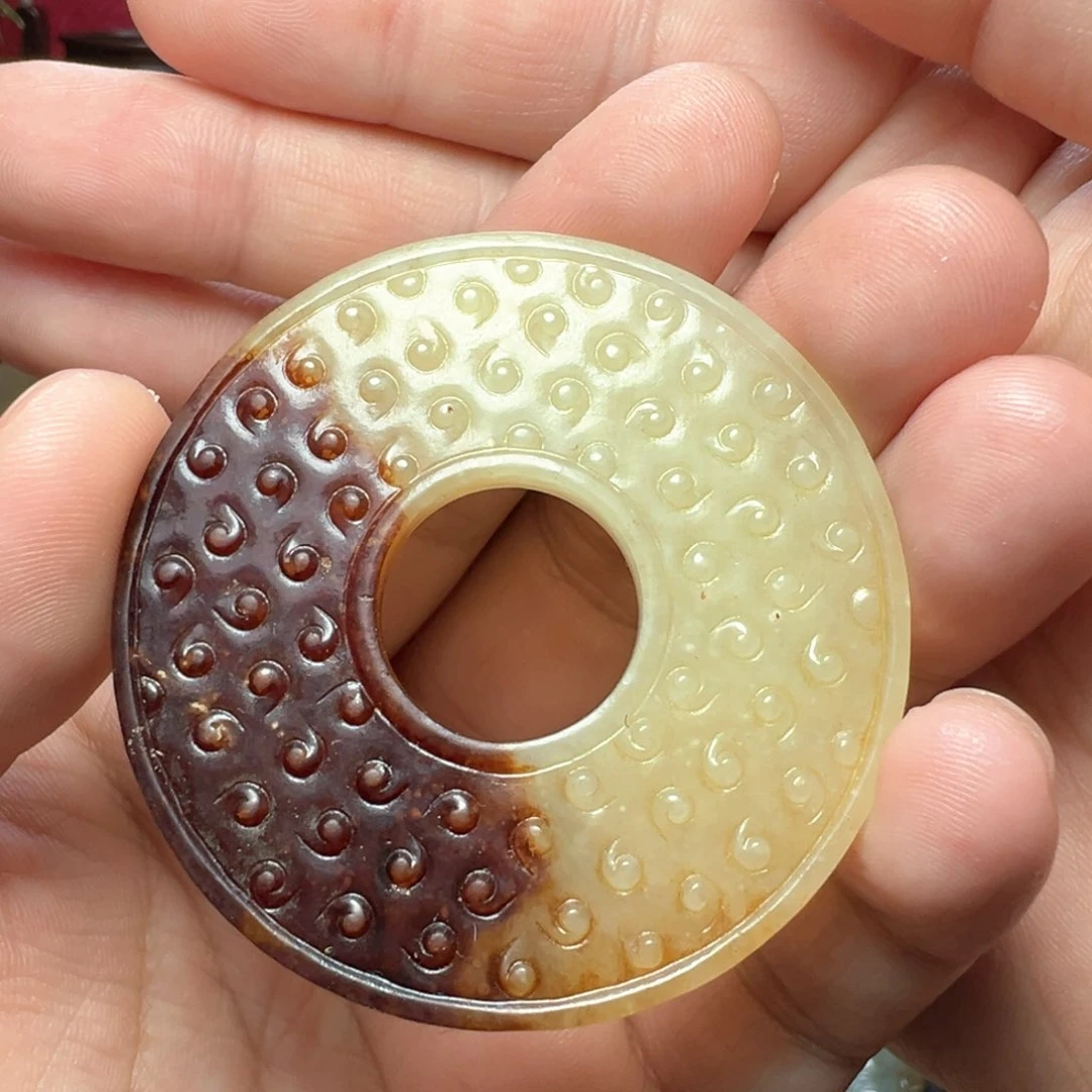 和田玉颈饰未镶嵌巴****单