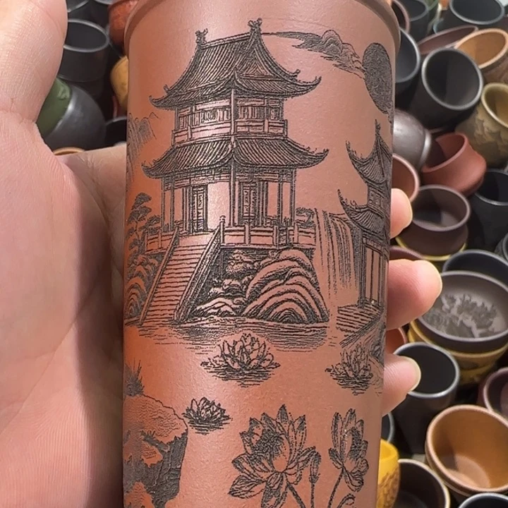 茶杯紫砂全手工制作工艺
