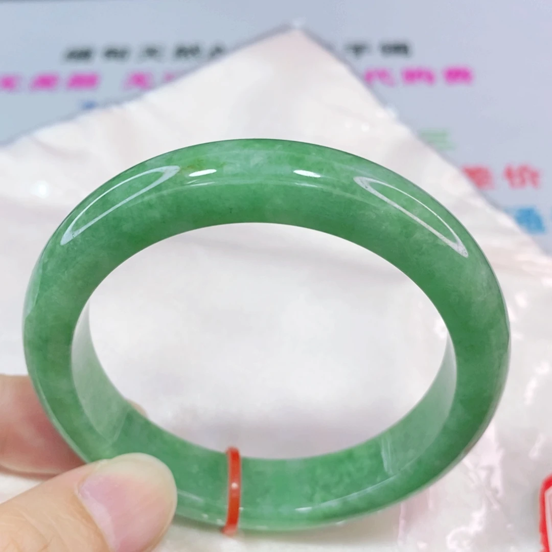 未镶嵌手镯翡翠54.3圈口正圈