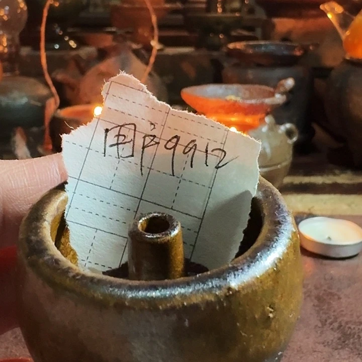 用***8阿文手作温茶小油灯