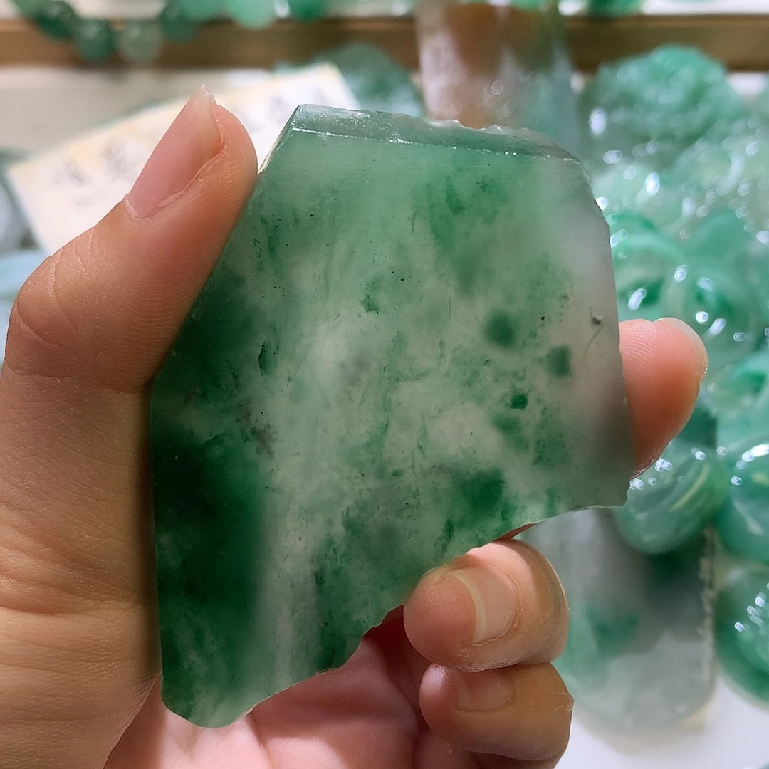 石英质玉未镶嵌珠宝半成品