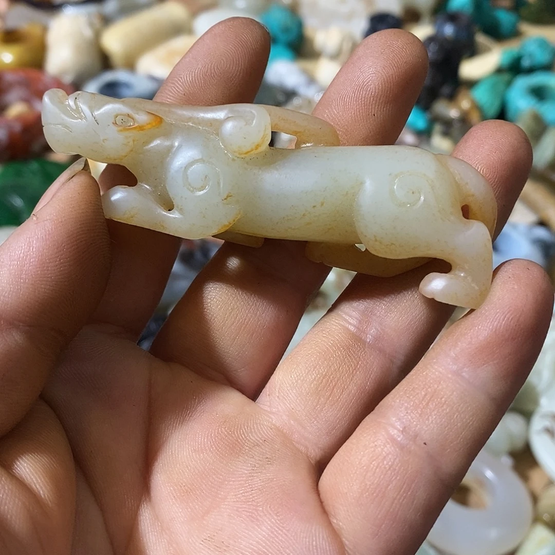 和田玉（糖玉）未镶嵌挂件