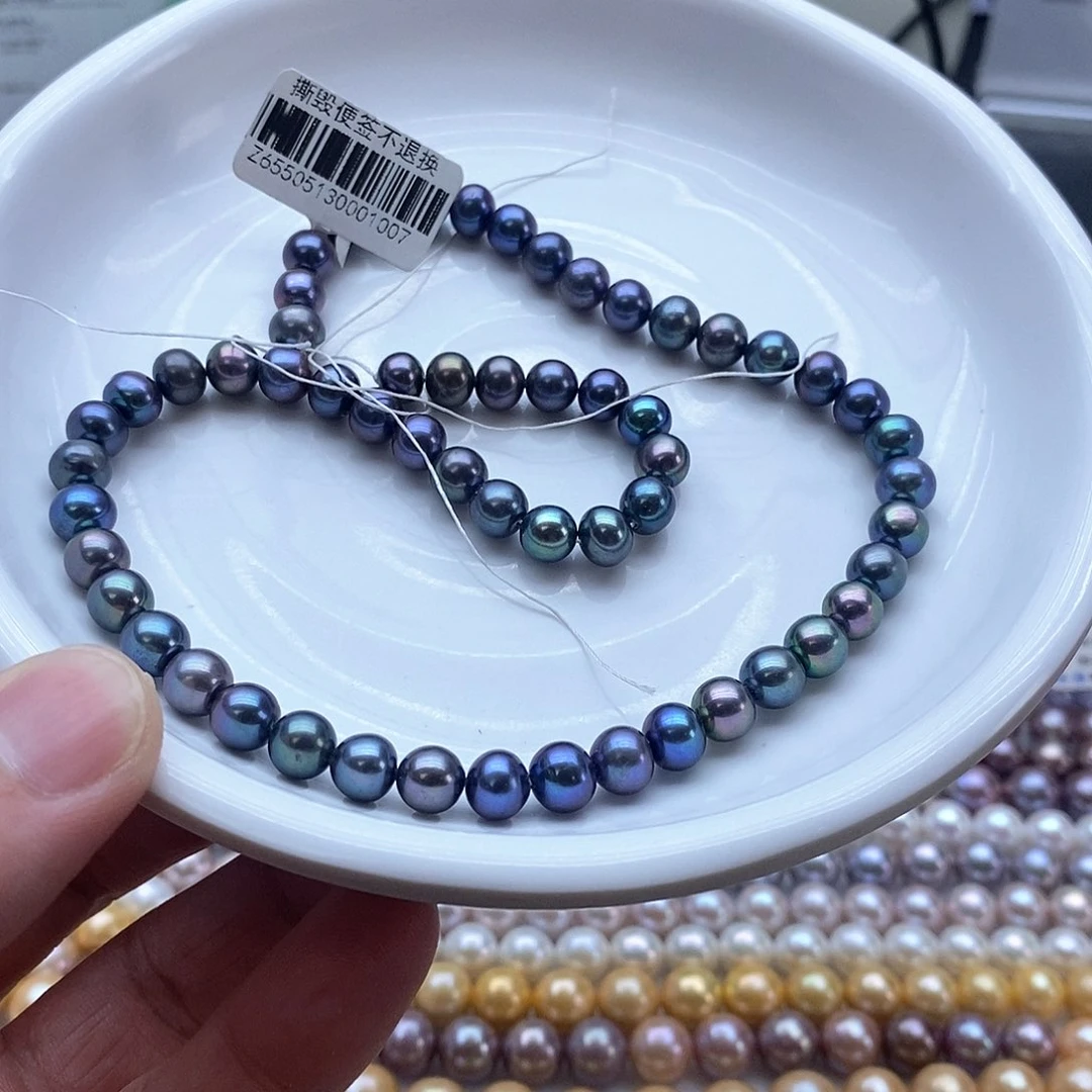 银S925镶嵌海水珍珠颈饰