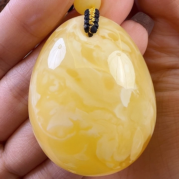 蜜蜡颈饰未镶嵌蜜蜡