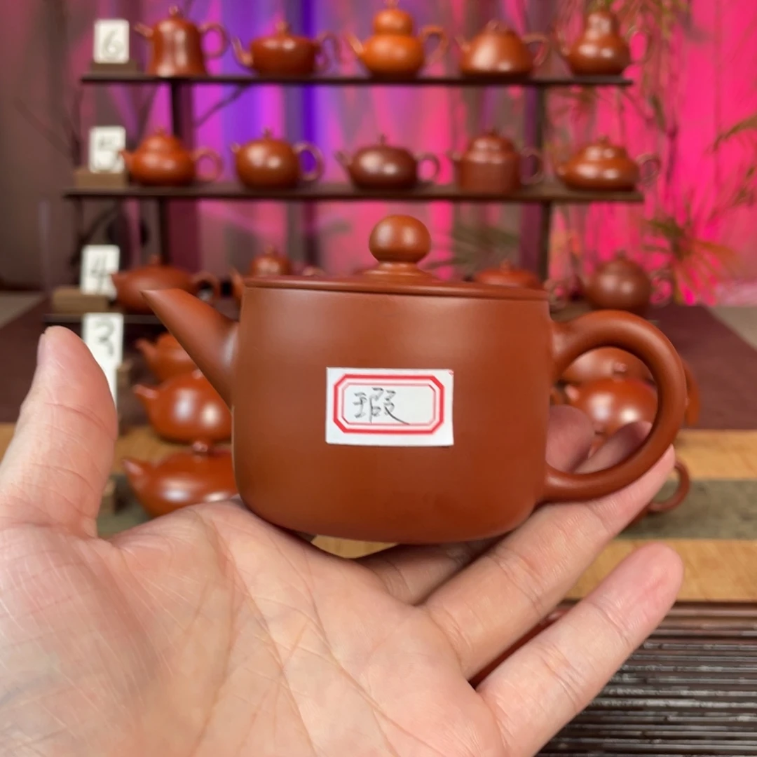 用***9茶壶紫砂超薄汉瓦130cc