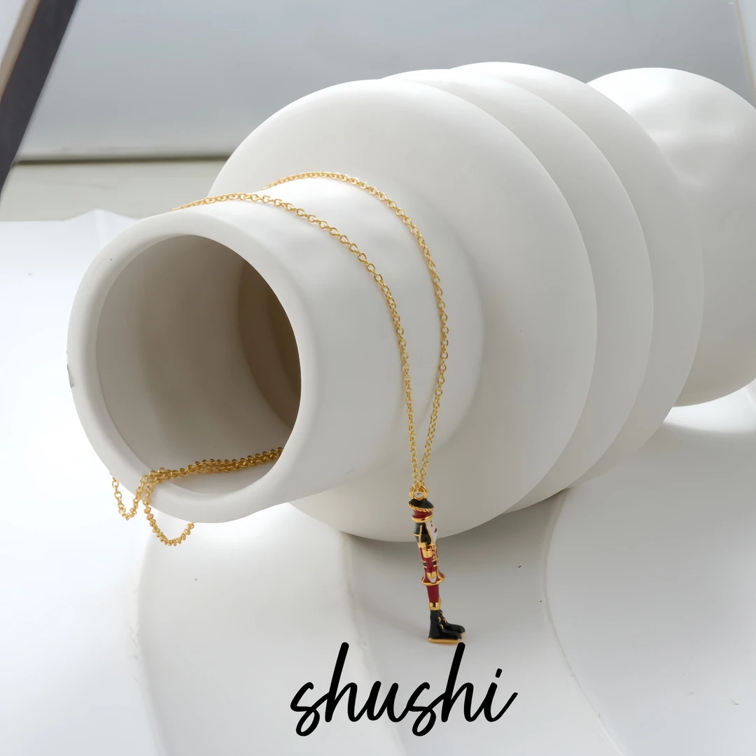 铜合金珐琅项链 项链8789（链长61+4cm）