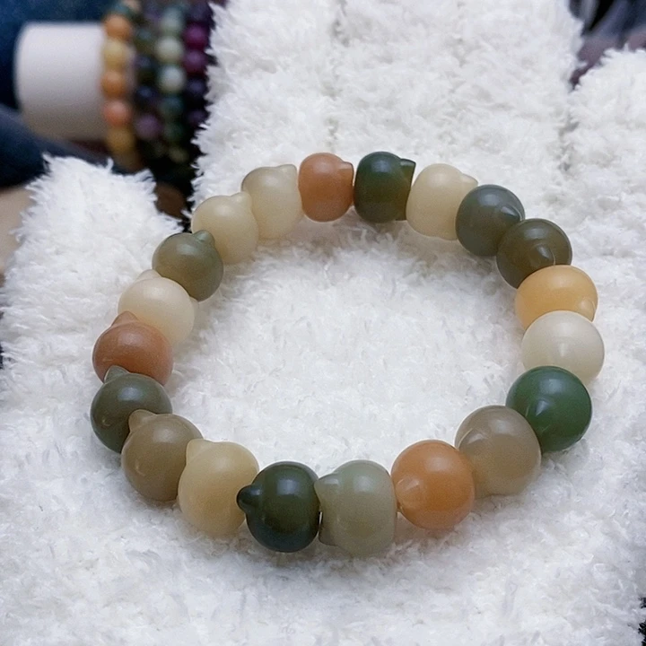 菩提根/象牙果手串多宝猫头手串