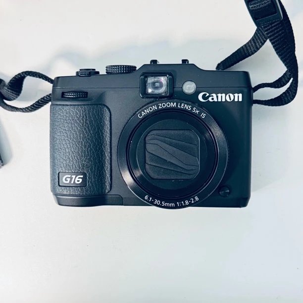 95新 Canon/佳能 g16原盒1200w像素5倍光变出片磨皮显白