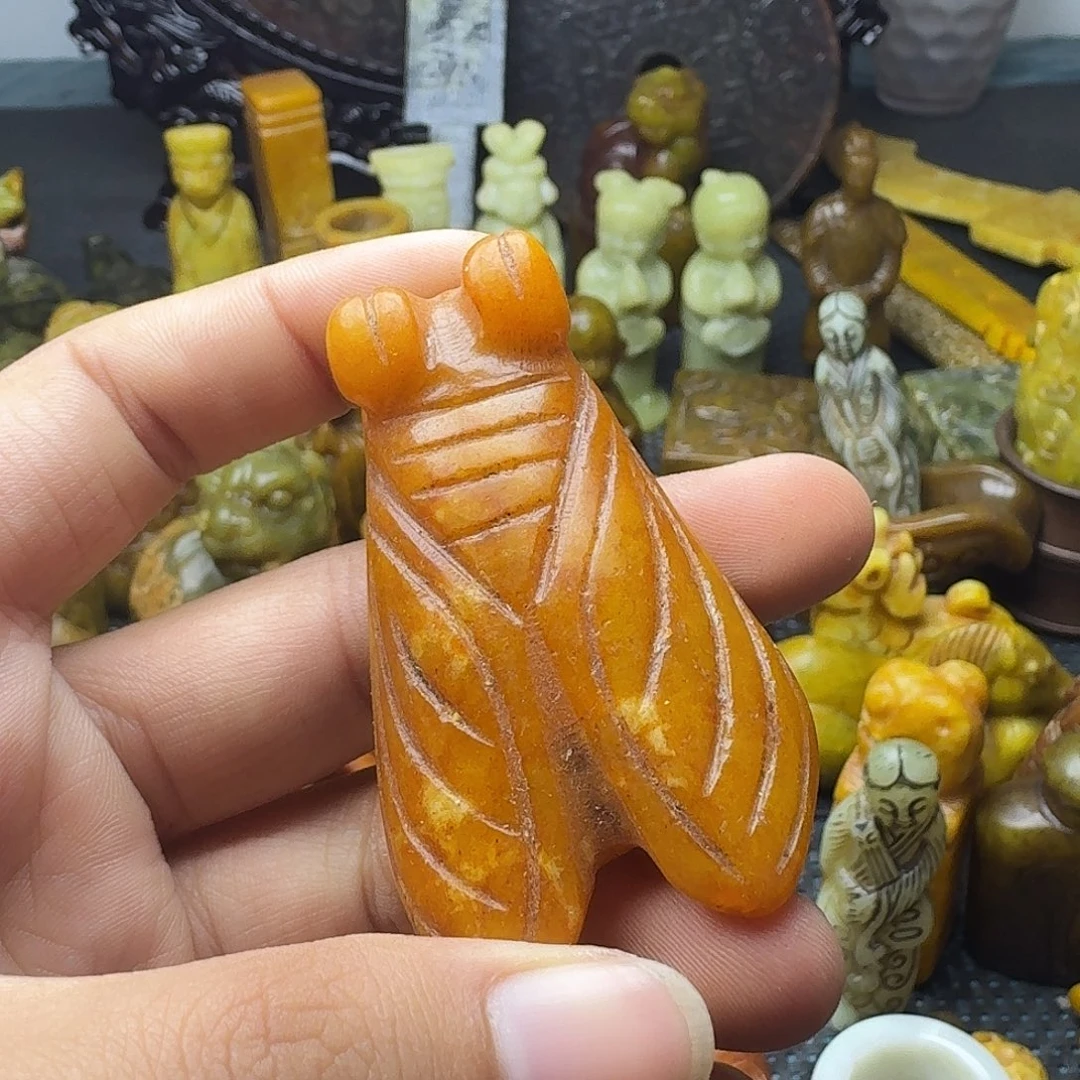 白玉菩提吊坠。。。