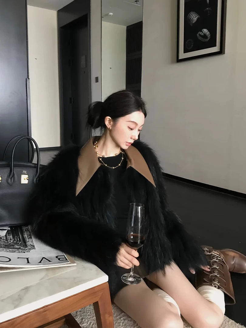 轻奢孤品清仓草草外套 设计师打板样衣女款网红气质时尚百搭