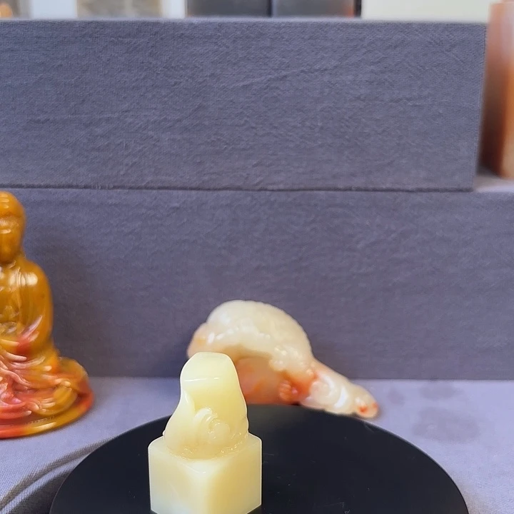 昌化石印石寿山石芙蓉瑕