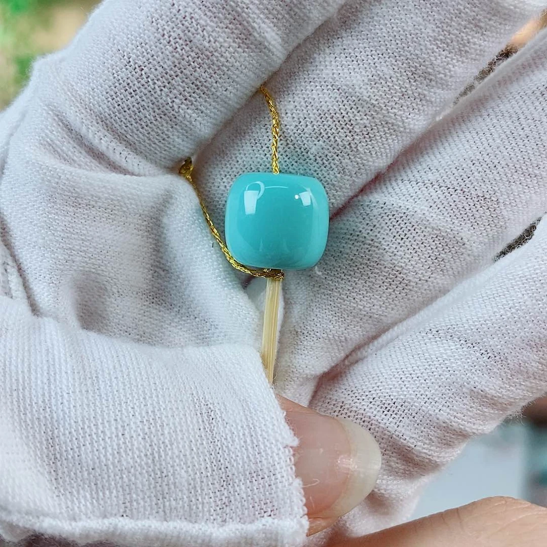 未镶嵌绿松石珠宝奇石