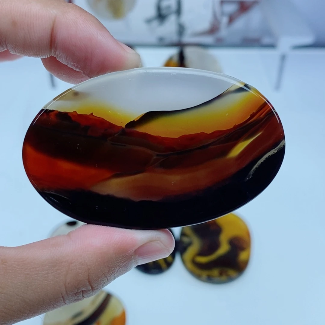 玛瑙/玉髓未镶嵌珠宝半成品