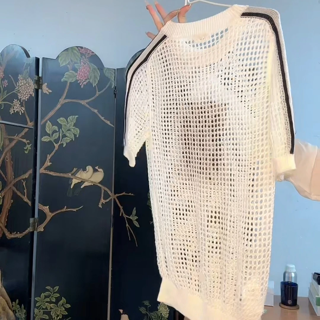 YEVACHAO经典福利款镂空T