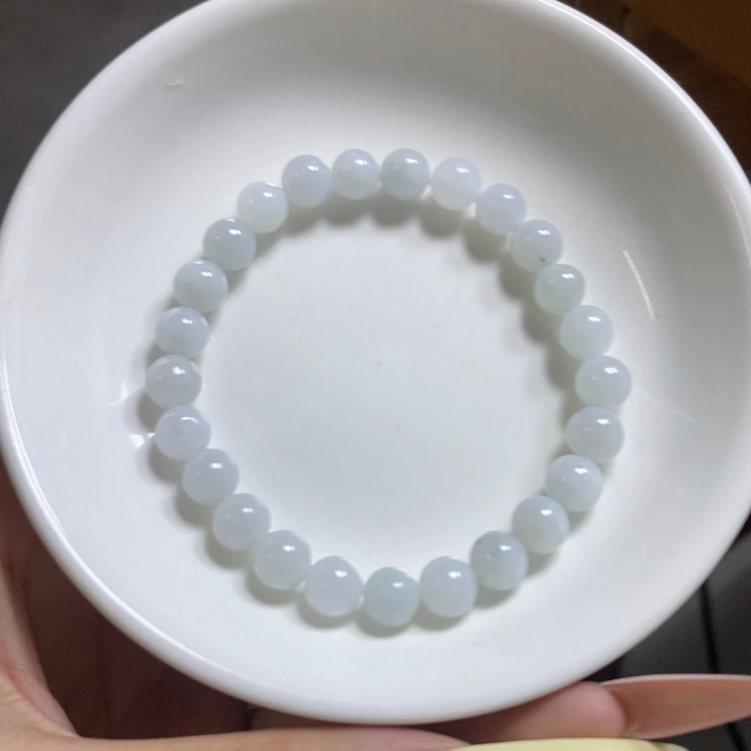 翡翠未镶嵌手链卡7