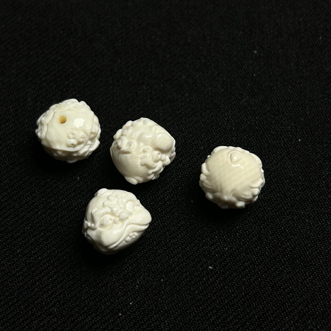 P359只做天然猛犸象牙 龙九子负屃（老八） 约11+mm