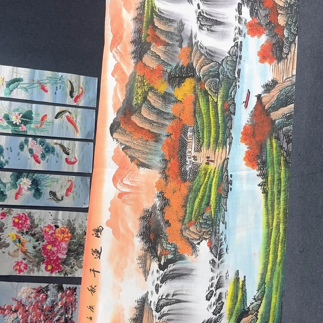 国画非常精美一副作品