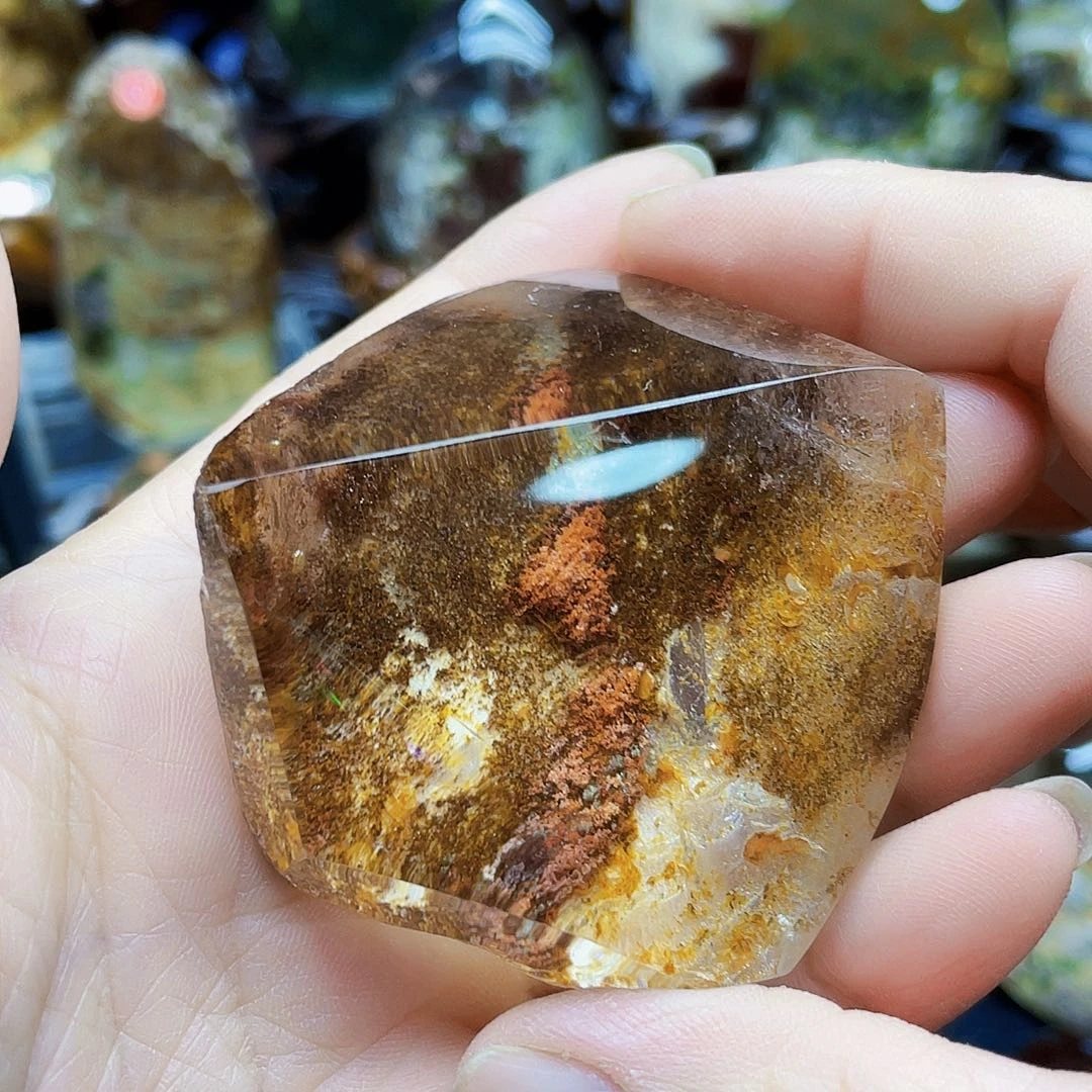 水晶未镶嵌珠宝半成品