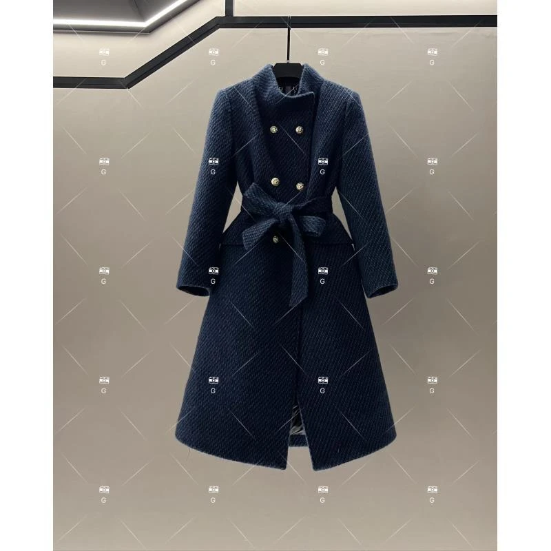 秋冬气质小香风设计师中长款羽绒服轻奢女  GS-57727