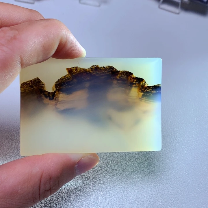 玛瑙/玉髓吊坠(不含链)未镶嵌井*