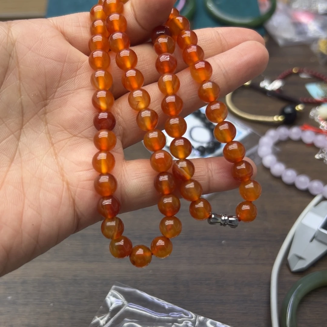 玛瑙/玉髓未镶嵌颈饰578