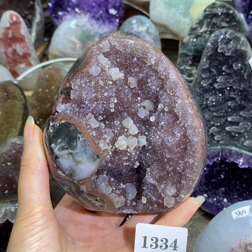 【闪购商品】未镶嵌大型摆件（非配饰）紫晶