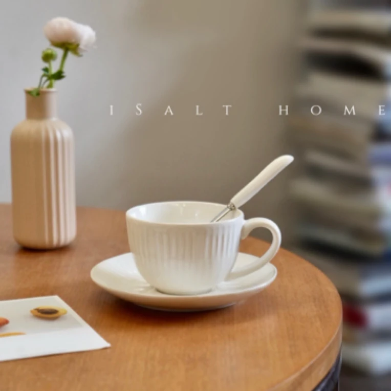 出意大利Angilica咖啡杯碟套装巴洛克浮雕做旧风拿铁拉花杯下午茶