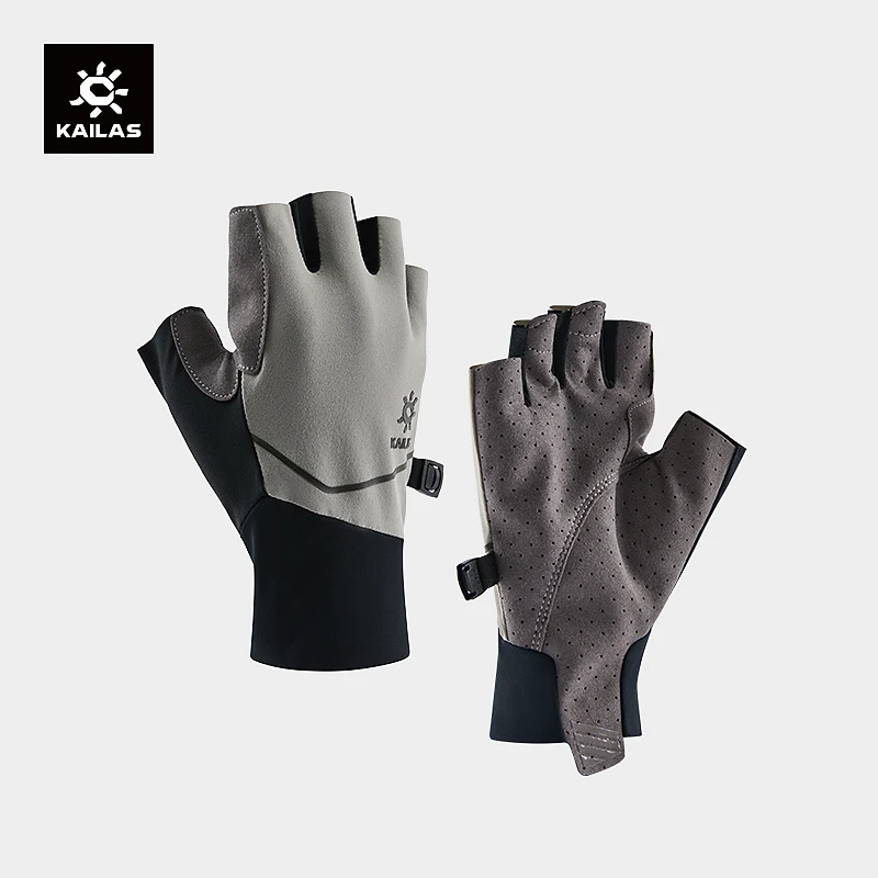 KAILAS凯乐石 男款户外防滑耐磨半指徒步手套 KM2554102