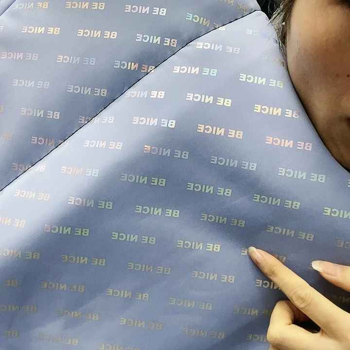 登山服冬款护肩版小字母蓝