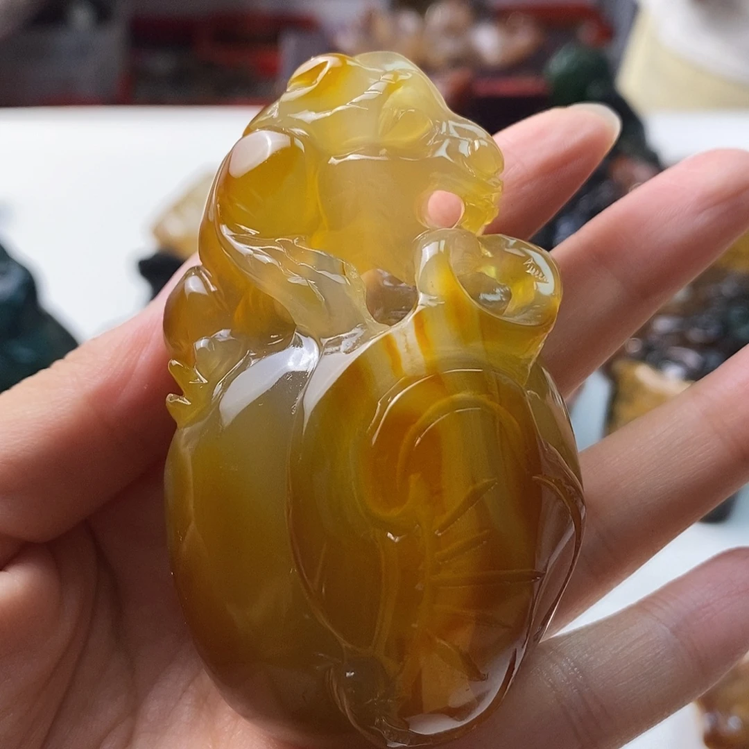 玛瑙/玉髓未镶嵌颈饰