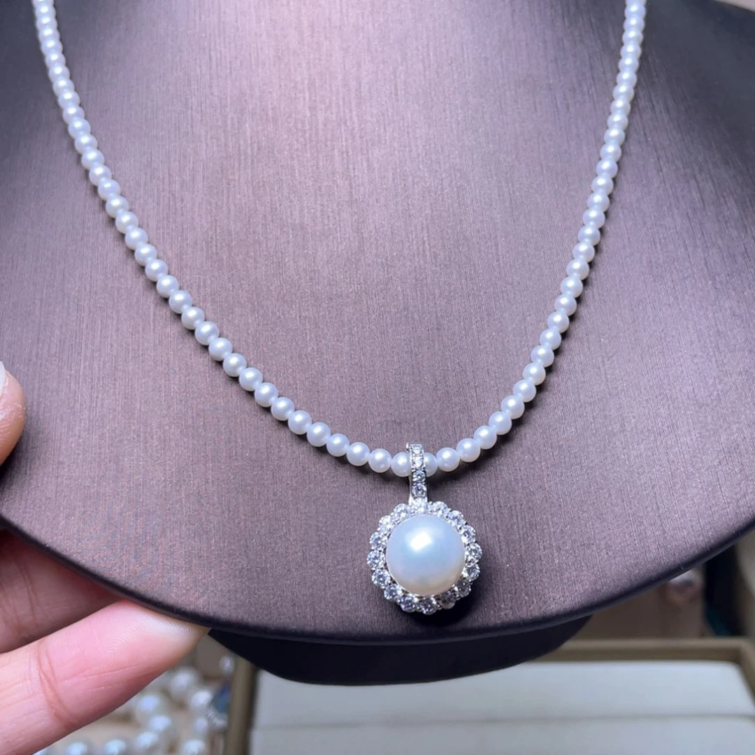 银S925镶嵌其他淡水珍珠